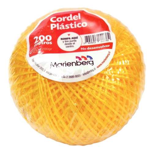 Cordel o pita multiuso en ovillos de 200 m. Pack de 24 uds - Marienberg